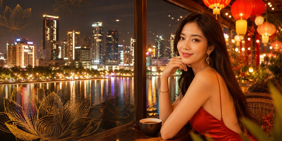Người dùng Hà Nội thưởng thức cà phê và đặt cược trên ứng dụng di động