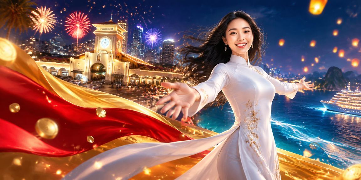 Phụ nữ áo dài thanh lịch tham gia cá cược casino trực tuyến tại TP.HCM đêm sôi động