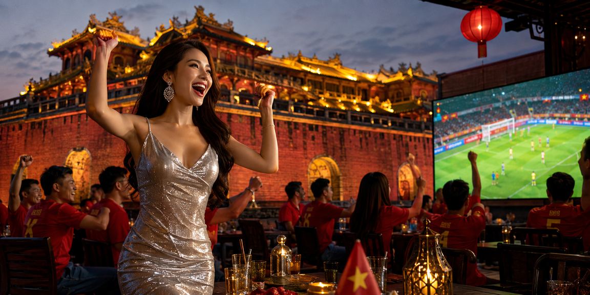 Không khí cá cược casino sinh động với ánh đèn và người chơi hào hứng tại Việt Nam